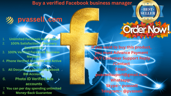 Buy verified facebook business manager - Image 3