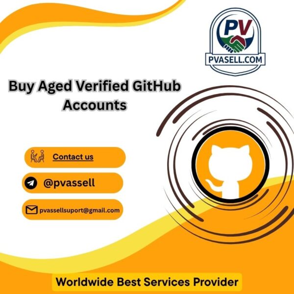 Buy Aged Verified GitHub Accounts